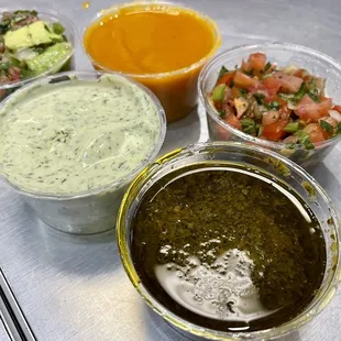 Amazing sauces @ColumbusFoodDude