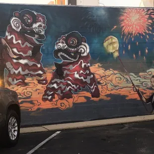Cool Mural outside