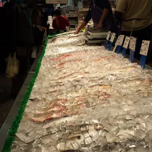 a fish market