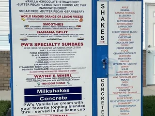 P W's Gourmet Ice Cream