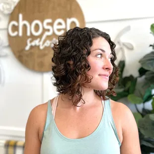 @chosensalonclovis curly hair haircut @barbergirl559