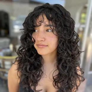 Natural hair Textured hair curly hair haircut @barbergirl559
