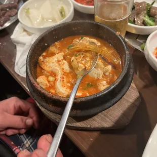 Soft Tofu Soup