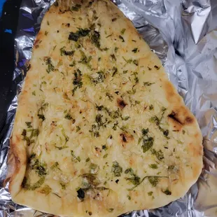 Garlic naan