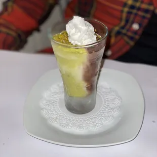 Pistachio gelato