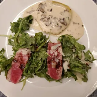 Mushrooms Ravioli Appetizer