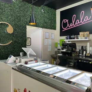 Store setup/Cash register area