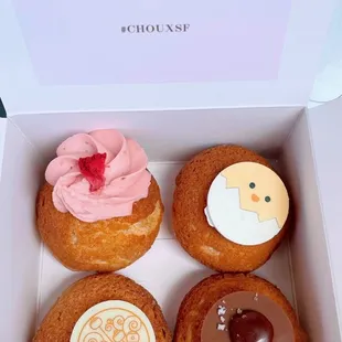 Choux (cream puffs)