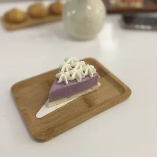 Ube mousse