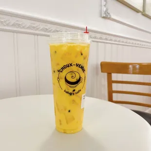 Passion Fruit- Yogurt drink!
