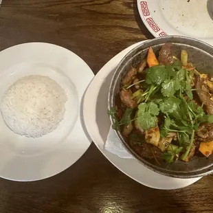 Q27. Dry Pot Lamb... with some Scihuan peppers yummmm
