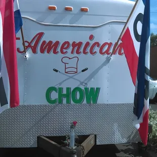 a food truck with american chow chow chow chow chow chow chow chow chow chow chow chow