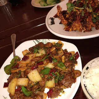 Sauteed Beef w. Cumin