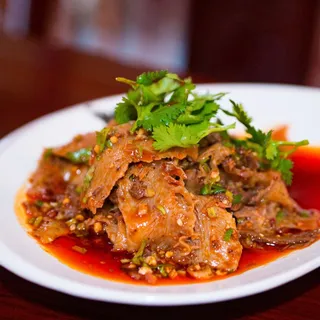 Sichuan Slice Beef W Tripe