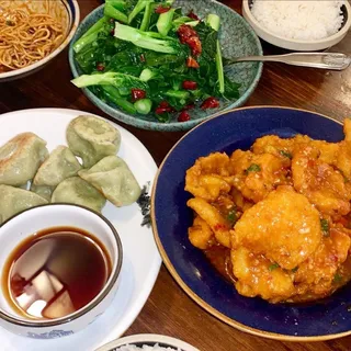 Panfried Vegetable Dumplings