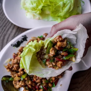 Chicken Lettuce Wrap