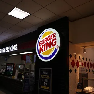 a burger king restaurant