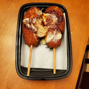 korean fish corn dog