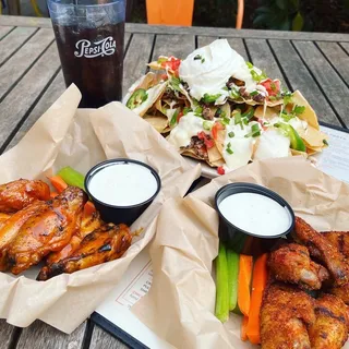 6 Piece Jumbo Smoked and Grilled Wings