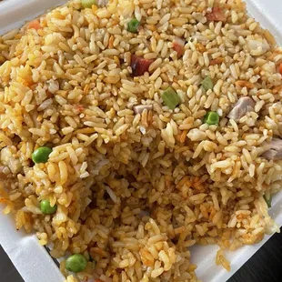 Pork fried rice