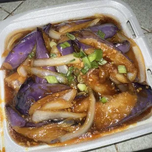 Eggplant with Sauce