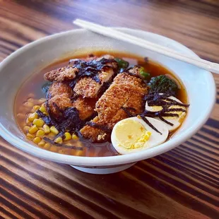 Chicken Cutlet Ramen