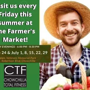 Farmer's Market info!