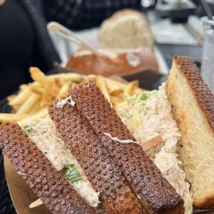 Garlic Crab Sandwich