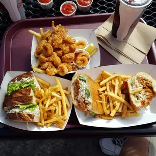 Spicy Fried Fish Sandwich