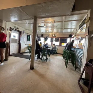 This is only one part of the sitting area another area is further back separate