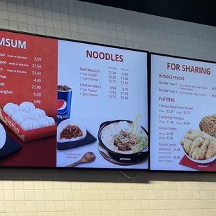 New menu as of 10.24.23