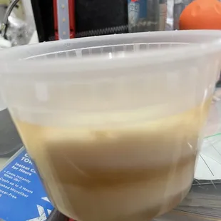 Half Taho and mostly water!!!