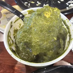 Palak (spinach) chicken curry #yum #ReviewsByRL