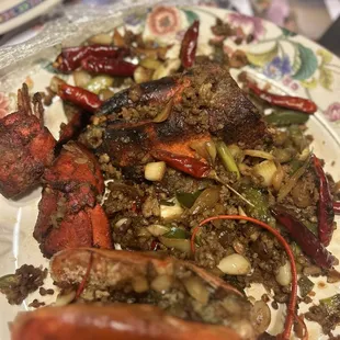 Over cooked my lobster. The chef must be in the rush.