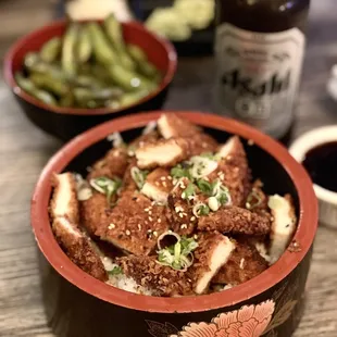 Chicken Cutlet Bowl