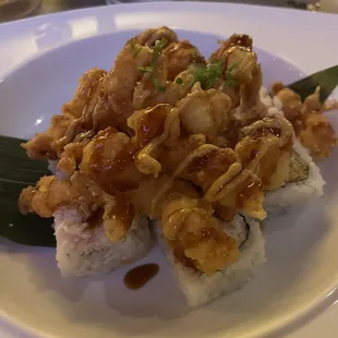 Popcorn Lobster Roll