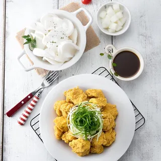 Green Onion Boneless Rice Chicken