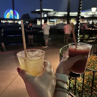 Classic Margarita &amp; strawberry margarita