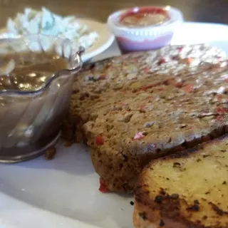 Homestyle Meatloaf with Mushroom Sauce Lunch