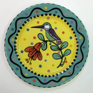 9&quot; Hummingbird plate