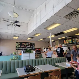he interior of the restaurant
