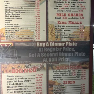 Burgers, Milkshakes, American food.