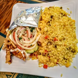 Chicken Gyro Platter