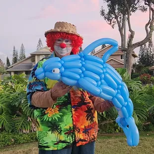 It's a hat...
It's a dolphin...
It's the grand prize in my Mini Party Package show!