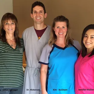 Dr. Chris and his staff