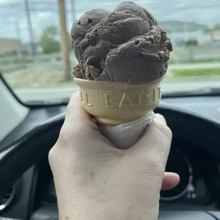 Chocolate ice cream