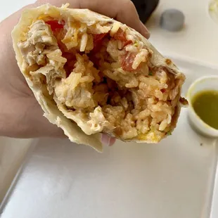 Chicken Burrito