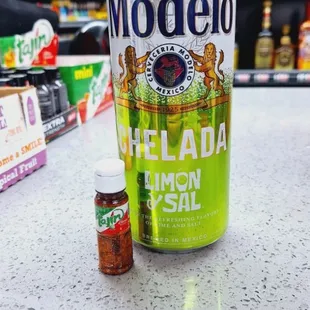 Modelo Lime Micheladas and Tajin!