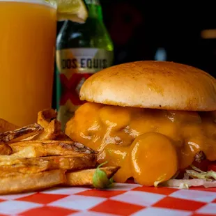 Jalapeno Cheddar Burger