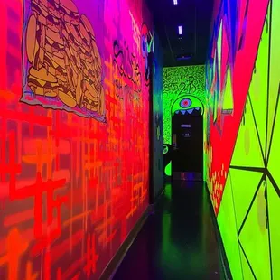 Hallway of the back